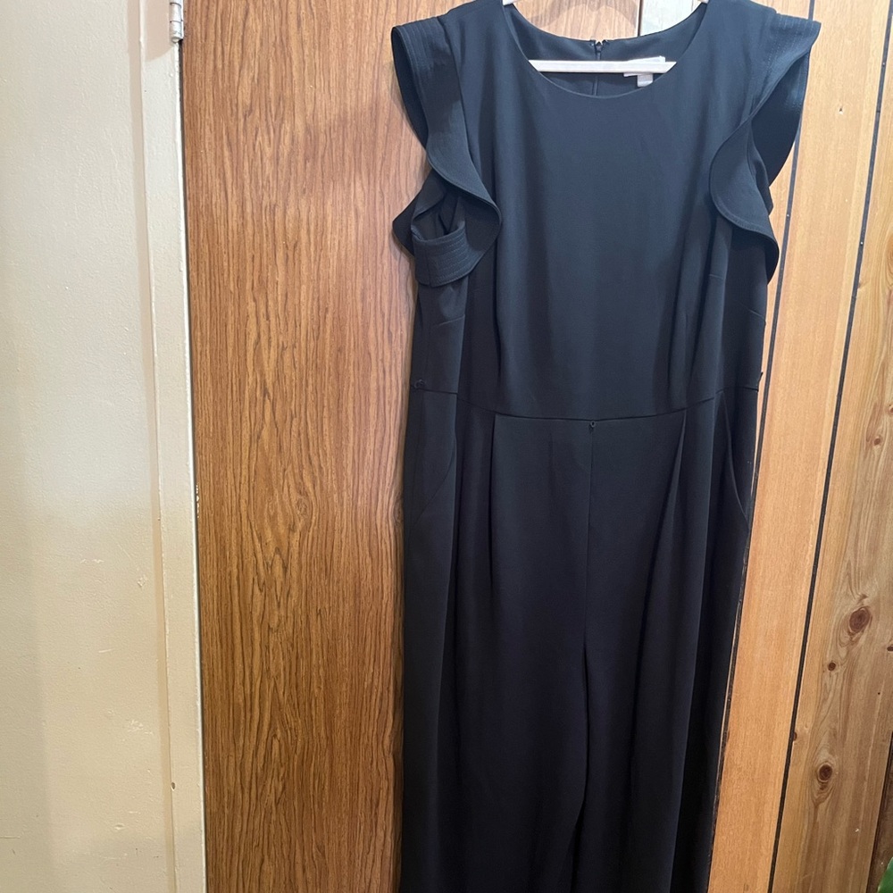 Plus size Calvin Klein jumpsuit.